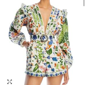 Farm Rio Summer Garden Romper